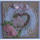 Marianne Design Crafts with paper: A4 sheet with pictures, bouquets