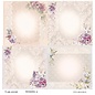 LaBlanche Designer paper, romance, wedding, 30.5 x 30.5 cm, printed on both sides