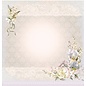 LaBlanche Designer paper, romance, wedding, 30.5 x 30.5 cm, printed on both sides