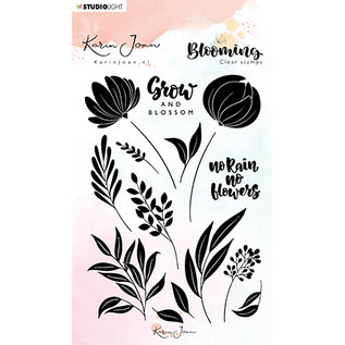 Studio Light Stempel, A6, blomster, Karin Joan Blooming Collection nr.03