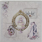 LaBlanche Designer paper, romantic, wedding, 30.5 x 30.5 cm, printed on both sides