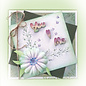 Leane Creatief - Lea'bilities und By Lene Stampaggio e goffratura stencil, il millefiori 9 Chrysant