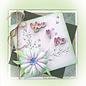 Leane Creatief - Lea'bilities und By Lene Stempling og prægning stencil, multi-blomsten 9 Chrysant