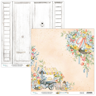 Designer Papier Scrapbooking: 30,5 x 30,5 cm Papier Mintay, papier design, 250gr / m², 12 feuilles, impression recto verso, Bloomville