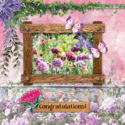 Punching Block A4 170gsm 12 Pages English Garden No 90 Hobby Crafts24 Eu