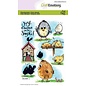 Craftemotions Motif stamp, A6, cute chick 10 motifs