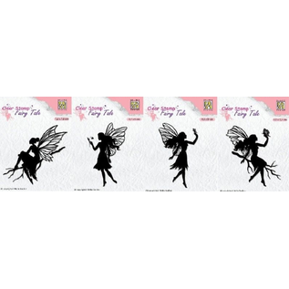 Nellie Snellen Nellie Snellen, transparent stamp, 4 fairies to choose from