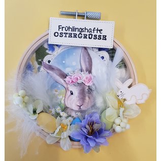 Bilder, 3D Bilder und ausgestanzte Teile usw... 3D-Stanzbogen , mit 3 niedliche Motiven,  Ostern, Frühling!