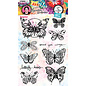 Studio Light Motif stamp SET with 8 butterflies