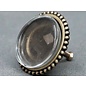 LaBlanche Metal knob with glass cabochon - large, 2 different ones to choose from