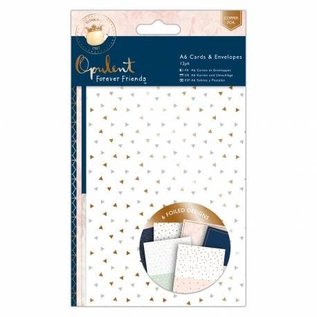 Forever Friends Forever Friends, Cozy Christmas, A4 Paper Pack + 12 Foiled Cards + 12 Konvolutter