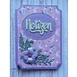 Karten und Scrapbooking Papier, Papier blöcke NY! Papirblokk, Serenity Garden, 36 ark, 6x6 design, 20 x 20 cm, 160/300 gsm + 32 toppers!