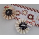 Komplett Sets / Kits Kit Craft: ensemble matériel pour 6 pièces rosettes, D: 8 cm, 160 g