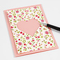 Karten und Scrapbooking Papier, Papier blöcke Papier exclusif, fait main, A4 21x30 cm, 110 g, jardin fleuri, 20 feuilles!