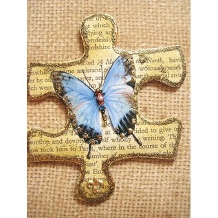 Elisabeth Craft Dies , By Lene, Lawn Fawn Taglio muore, Puzzle Heart