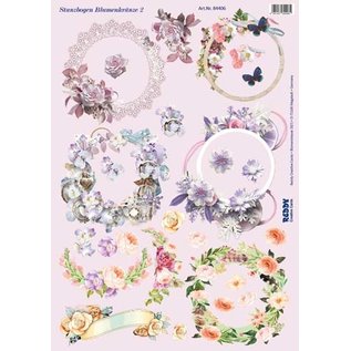 NOUVEAU! Couronnes de fleurs en feuille découpées