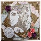 Joy!Crafts / Jeanine´s Art, Hobby Solutions Dies /  timbri trasparenti, Sagoma Lady