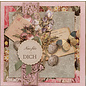 LaBlanche Designer paper, 30.5 x 30.05 cm, printed on both sides, flower collage