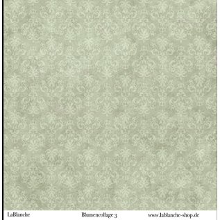 LaBlanche Designerpapier, 30,5 x 30,05 cm, doppelseitig bedruckt, Blumenkollage