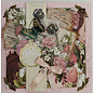 LaBlanche Designerpapier, 30,5 x 30,05 cm, dubbelzijdig bedrukt, bloemencollage