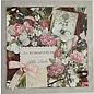 LaBlanche Designerpapir, 30,5 x 30,05 cm, trykt på begge sider, blomstercollage