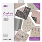 Crafter's Companion Exclusif! Vintage Florals 30,5 x 30,5 cm, 32 feuilles, bloc design!