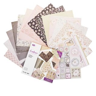 Crafter's Companion Exclusiv! Vintage Florals 30,5 x 30,5 cm, 32 Blatt,  Designerblock!