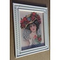 NEW! 3D decorative frame 9.5 x 7.5 cm, 4mm thick, made of plastic