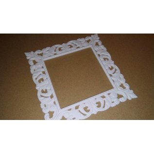 NIEUW! Decoratief frame 3D printen 9.0 cm, 2mm dik, gemaakt van kunststof