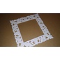 NEW! 3D printing decorative frame 9.0 cm, 2mm thick, made of plastic
