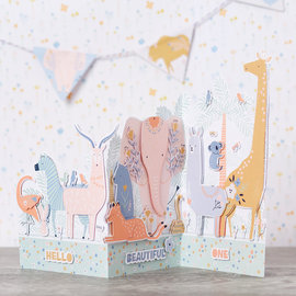 Docrafts / Papermania / Urban Papermania, en Safari, pegatinas 3D