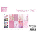 A4 paper SET Paperdreams "Pink" 10 sheets of which 2 picture sheets 190gr!