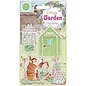 Craftemotions Stamp, banner, Cottage Garden