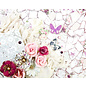 Prima Marketing und Petaloo ¡Almohadilla de diseño, Pretty Mosaic, 15 x 15 cm, 45 hojas!