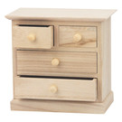Holz, MDF, Pappe, Objekten zum Dekorieren 1 armoire en bois, pour décorer et ranger rubans, embellissements, etc.