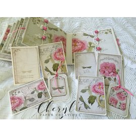 Stamperia, Papers for you  und Florella Bloc de papier pour cartes et scrapbook, Stamperia