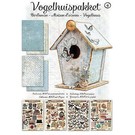 Studio Light Kit d'artisanat Vogelhaus complet avec MDF et papier