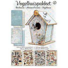 Studio Light Kit artigianale Vogelhaus completo di MDF e carta