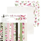 Designer Papier Scrapbooking: 30,5 x 30,5 cm Papier NEW! Designer block, "Hello Beautiful", 12 sheets + 2 bonus! 30.5 x 30.5 cm, 240 gsm