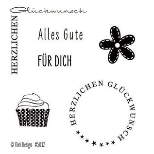 Craftemotions Stempel Sets, Transparent, diverse (DE) Textstempel in Auswahl