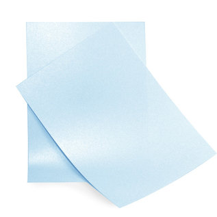 Elegant Shimmering A4 Paper Baby Rosa oder Baby Blau