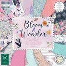 Prima edizione, blocco di carta 15 x 15 cm, Bloom and Wonder