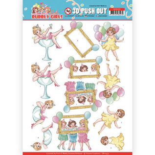 Yvonne Creations Yvonne Creations, Collection Bubbly Girls, 8 feuilles!