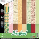 Karten und Scrapbooking Papier, Papier blöcke Designerblok, Neverland 30,5 x 30,5 cm, 16 designs inclusief voorblad, (8 dubbelzijdig bedrukt)