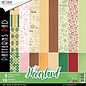 Karten und Scrapbooking Papier, Papier blöcke Bloc design, Neverland 30,5 x 30,5 cm, 16 motifs avec feuille de couverture (8 imprimés des deux côtés)