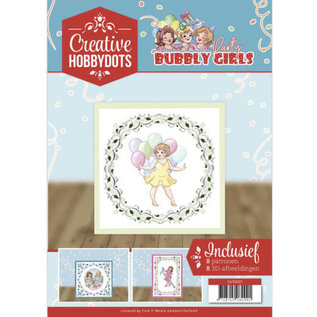 SET A4 Bubbly Girls, con 8 motivos para puntos de hobby y 8 motivos 3D