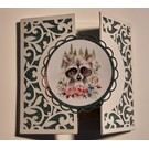 A4 book with lots of pretty motifs! for 24 cards!
