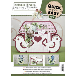 Precious Marieke Libro artigianale: Quick and Easy 8 - Fiori fantastici