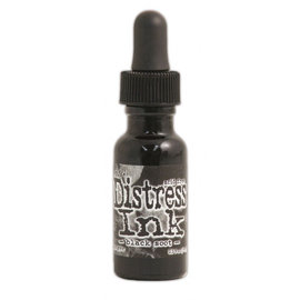 Ranger, Tim holtz, distress refill bottle ink pad Black soot