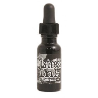 Ranger, Tim holtz, distress refill bottle ink pad Black soot